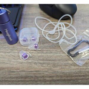 High Fidelity Concert Ear Plugs, 2 Pairs Noise Reduction Music Earplug